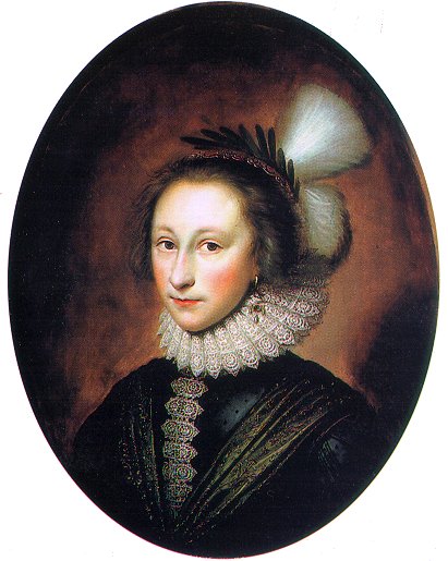 Cornelius Johnson Portrait of Susanna Temple (Lady Lister)